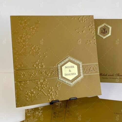 Big 10″ Square Silk Gold – 905