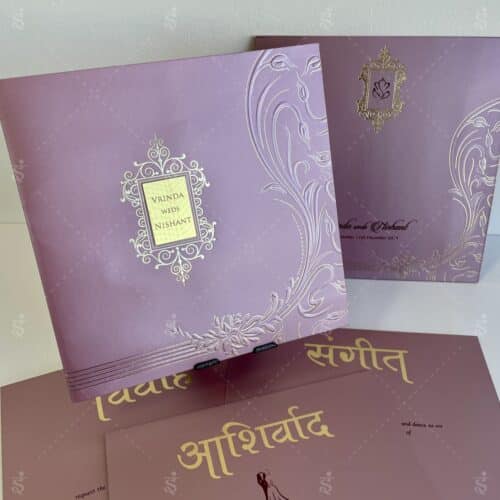 Big 10″ Square Silk Purple – 907