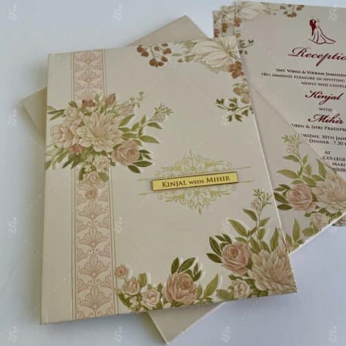 Thick Padding Beige Vintage – 973