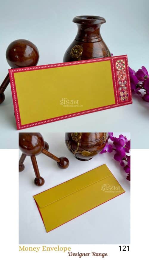 Traditional Indian Money Gift Envelope Wedding Shagun Lifafa