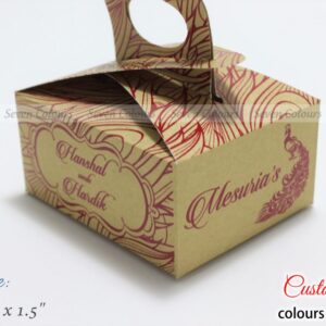 Rich Cake Box Handle Red and Gold (2)