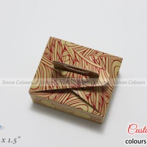 Rich Cake Box Handle Red and Gold (3)