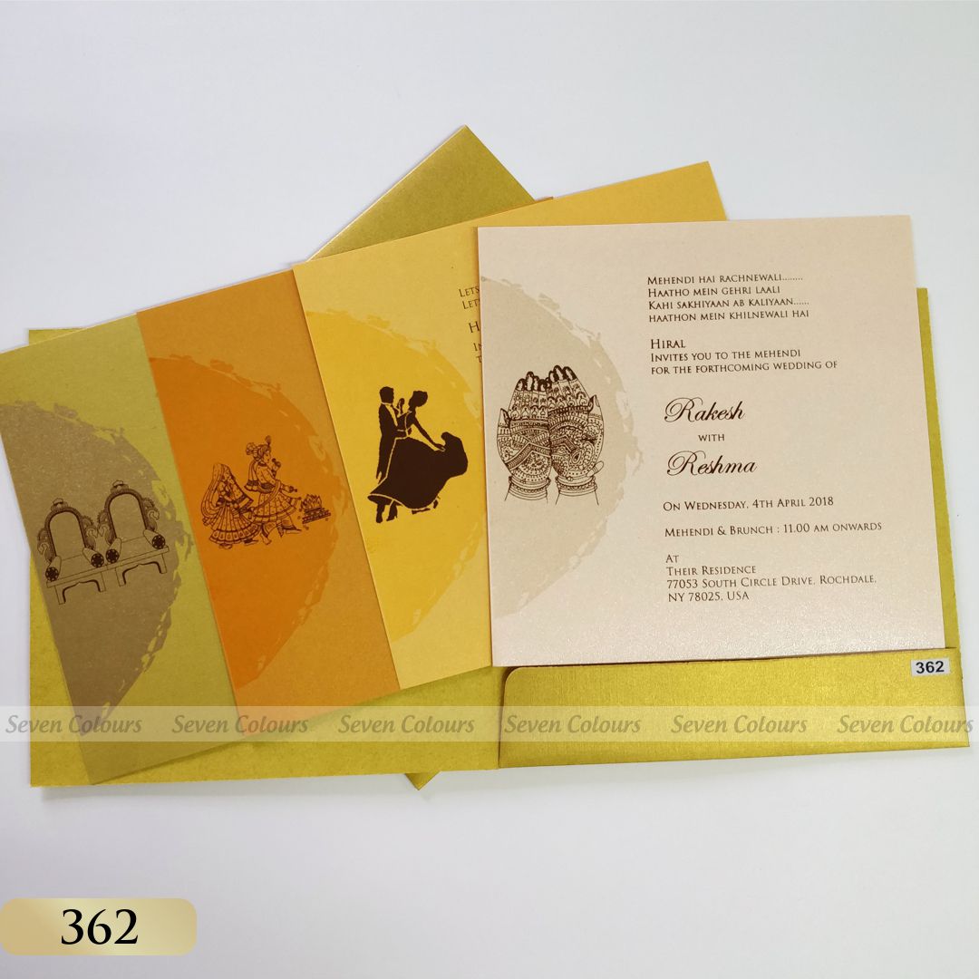 SC-362 - Indian Wedding Cards