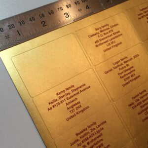 gold-address-labels